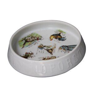Three Crowns Child Nursery Rhyme Bowl Vintage Antique Porcelain 91332
